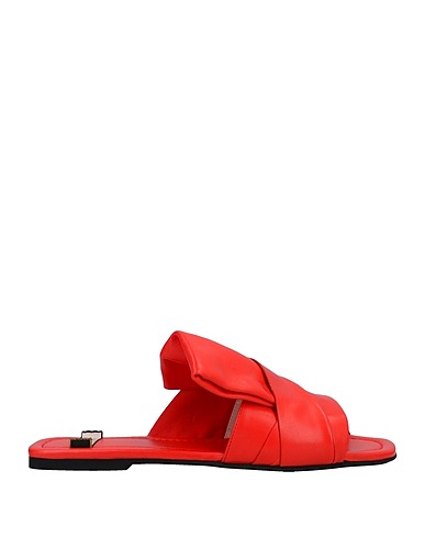 N°21 Sandals Red Soft Leather