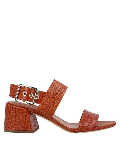 TWINSET Sandals Tan Leather