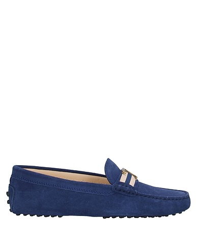 TOD'S Loafers Midnight blue Soft Leather