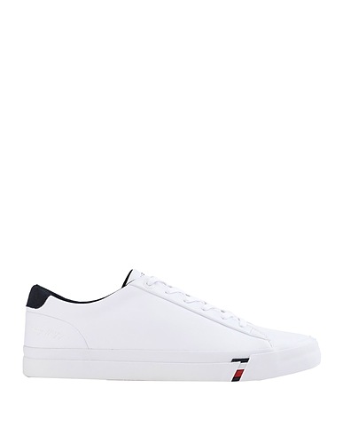 TOMMY HILFIGER Sneakers White 71% Leather, 29% Polyurethane