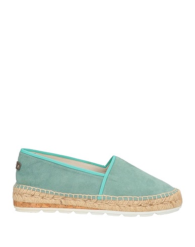 PESERICO Espadrilles Light green Soft Leather