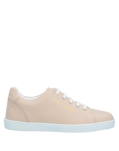 DOLCE&GABBANA Sneakers Beige 100% Calfskin