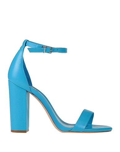 SCHUTZ Sandalen Azurblau Leder