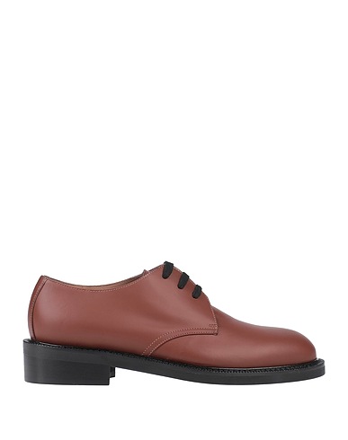 MARNI Laced shoes Brown Leather