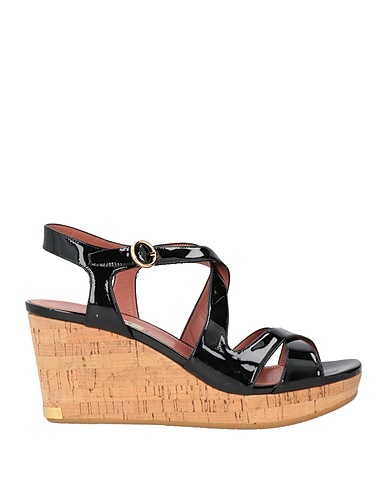 BALLY Sandals Black Lambskin