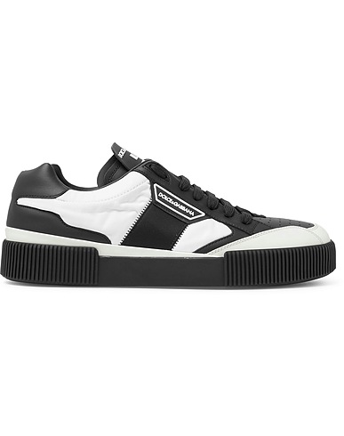 DOLCE&GABBANA Sneakers Black 51% Synthetic fibers, 35% Calfskin, 14% Cotton