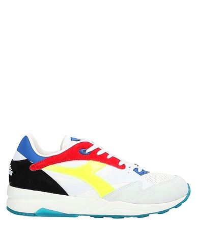 DIADORA HERITAGE Sneakers White Leather, Textile fibres