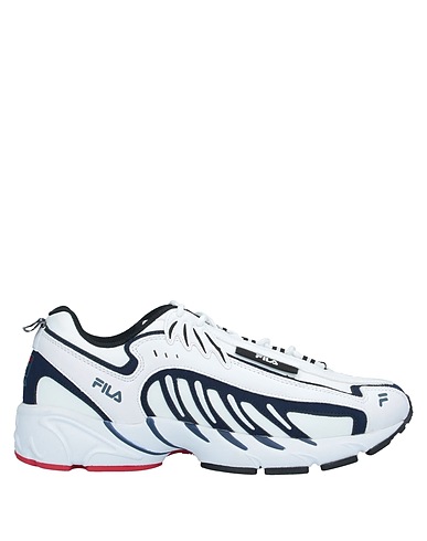 MSGM x FILA Sneakers Bianco Fibre tessili, Materiale sintetico