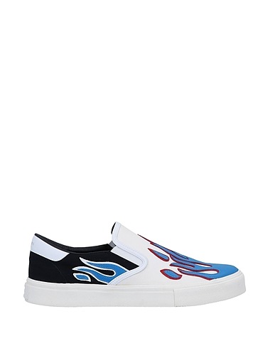 AMIRI Sneakers Azure Soft Leather, Textile fibers