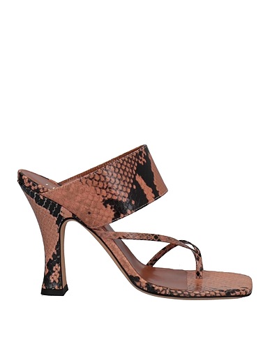 PARIS TEXAS Flip flops Antique rose Soft Leather