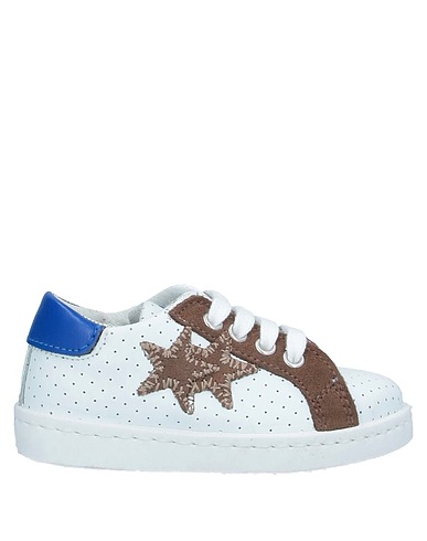 2STAR Sneakers White Leather