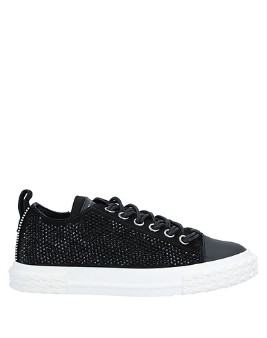 GIUSEPPE ZANOTTI Sneakers Black Leather