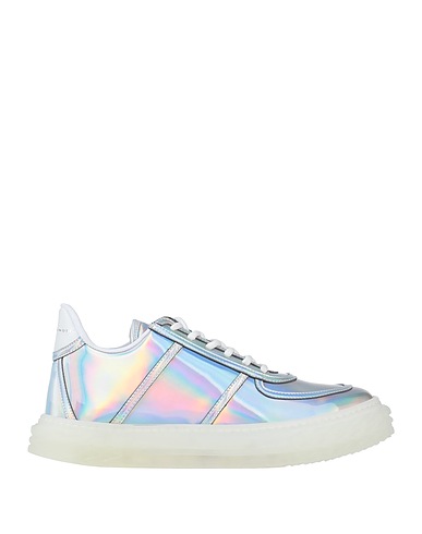 GIUSEPPE ZANOTTI Sneakers Silver Leather