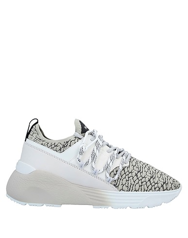HOGAN Sneakers Beige Textile fibers, Leather