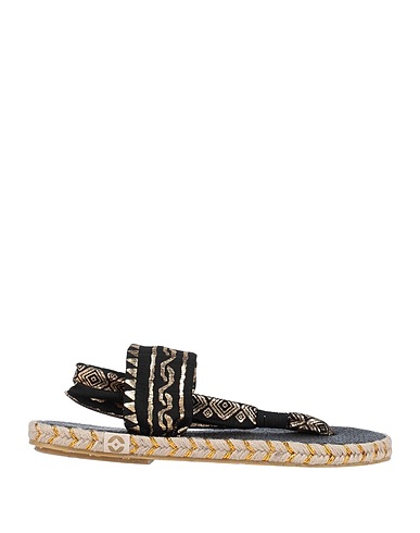 NALHO Espadrilles Black Textile fibres