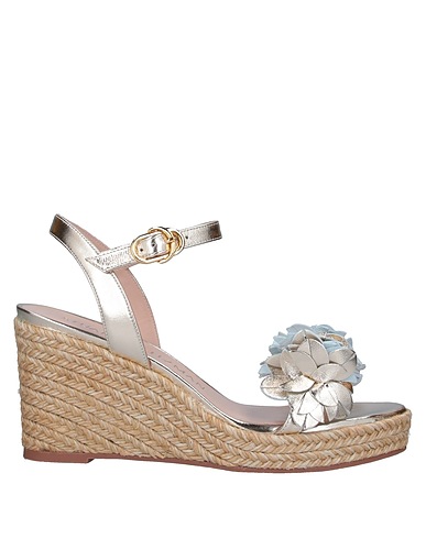 STUART WEITZMAN Sandals Platinum Soft Leather