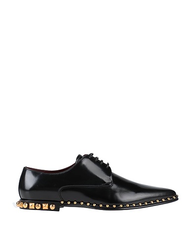 DOLCE&GABBANA Laced shoes Black Leather