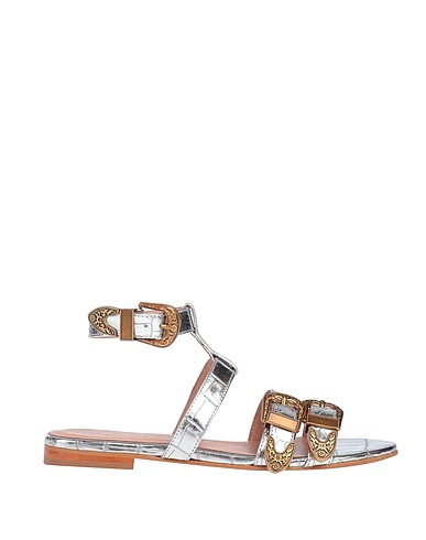 TWINSET Sandali Argento Pelle