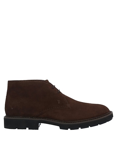 TOD'S Stivaletti Testa di moro Pelle