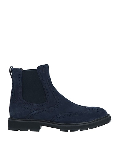 TOD'S Ankle boot Midnight blue Leather