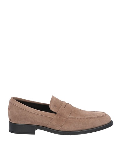TOD'S Loafers Taupe Leather