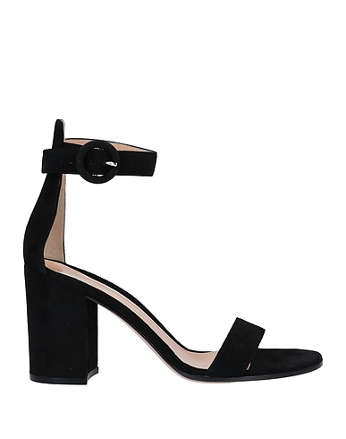 GIANVITO ROSSI Sandals Black Leather