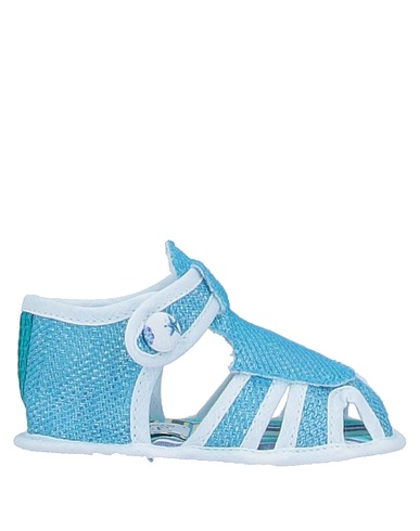 JOHN TWIG Newborn shoes Turquoise Textile fibers