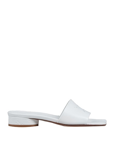 MAISON MARGIELA Sandals White Leather