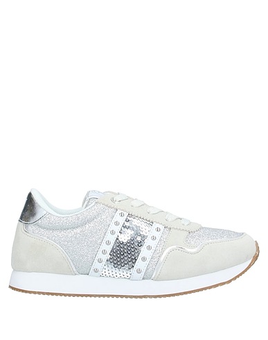 TRUSSARDI JEANS Sneakers Ivory Polyurethane, Leather
