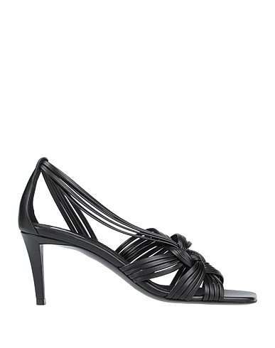 STELLA McCARTNEY Sandals Black Textile fibres