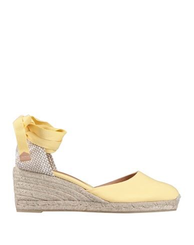 Castaã±er Espadrilles In Light Yellow