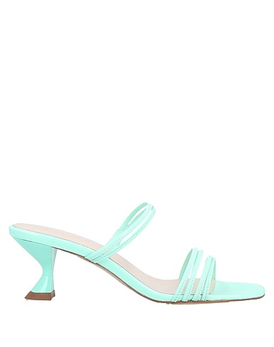 KALDA Sandals Light green Leather