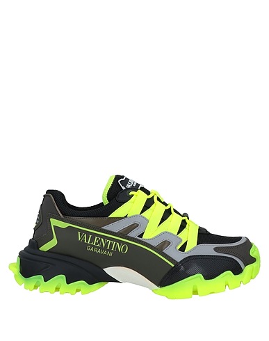 VALENTINO GARAVANI CALZATURE Verde militare Fibre tessili