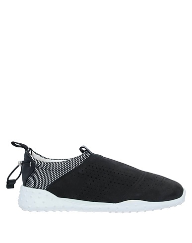 TOD'S Sneakers Nero Pelle, Fibre tessili
