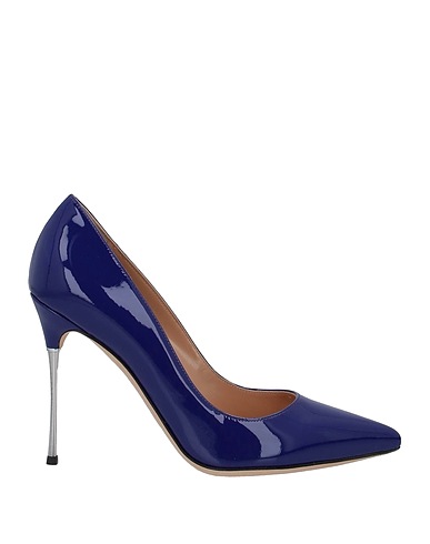 SERGIO ROSSI Pump Purple Soft Leather