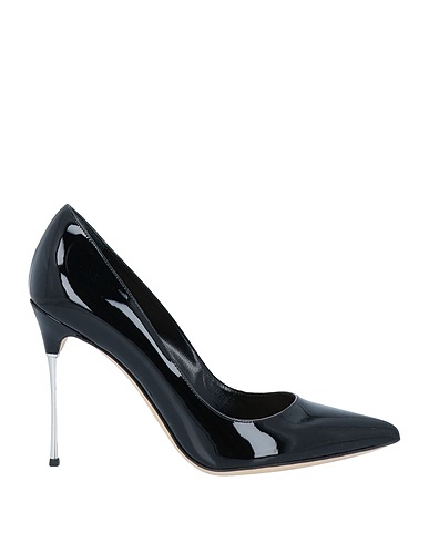 SERGIO ROSSI Court Black Soft Leather