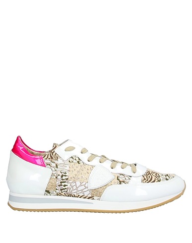 PHILIPPE MODEL Sneakers Ivory Soft Leather