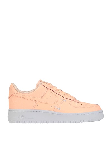 NIKE Sneakers AIR FORCE 1
 Salmon pink Leather, Textile fibres
