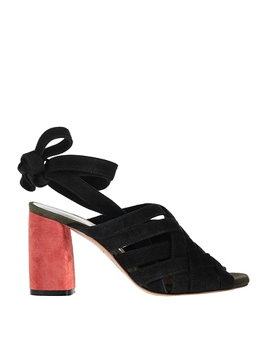 MALÌPARMI Sandals Black Leather