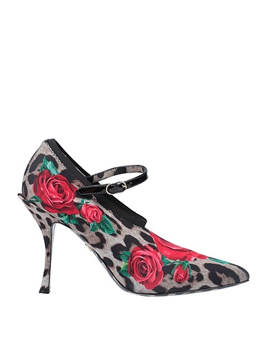 DOLCE&GABBANA Pump Khaki Textile fibers