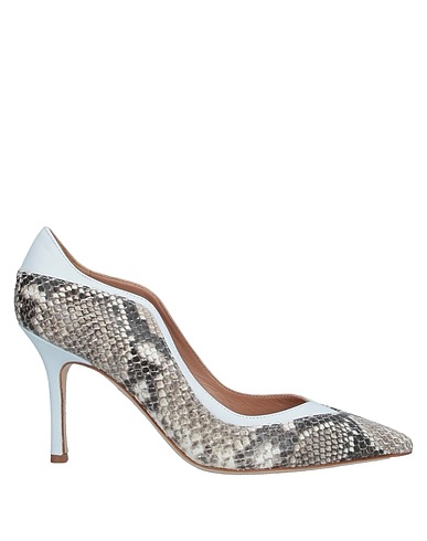 THE SELLER Pump White Soft Leather
