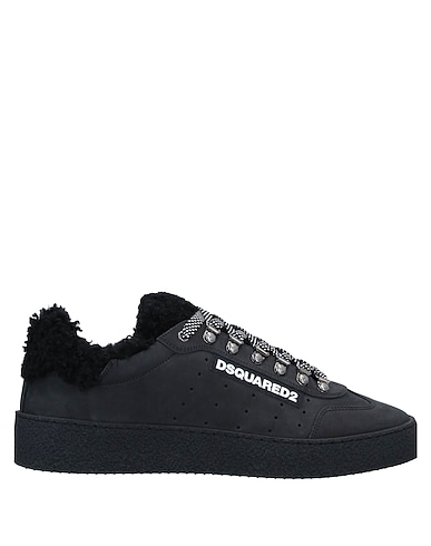 DSQUARED2 Sneakers Black Soft Leather