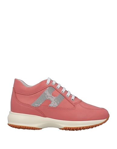 HOGAN Sneakers Salmon pink Soft Leather