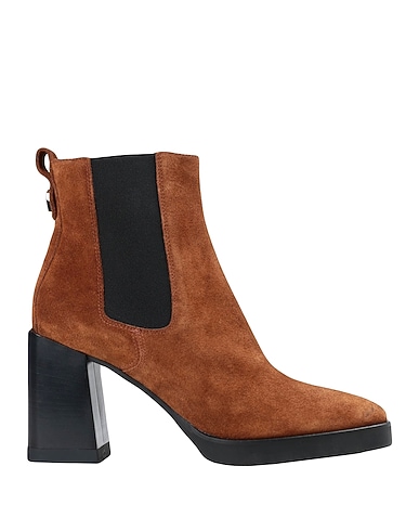 FURLA Ankle boot FURLA GRETA CHELSEA BOOT T. 90
 Brown 70% Leather, 30% Polyester