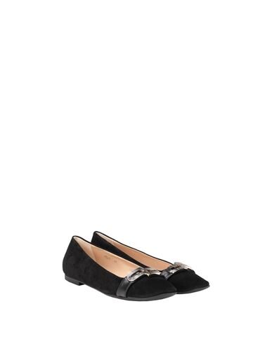 Shop Furla 1927 Opera Ballerina T. Woman Ballet Flats Black Size 9 Sheepskin