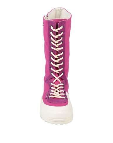 Superga By Paura Ankle Boots In Pink