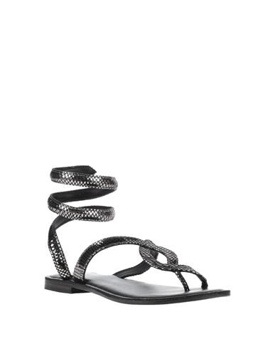 Shop Cb Fusion Woman Thong Sandal Steel Grey Size 7 Soft Leather