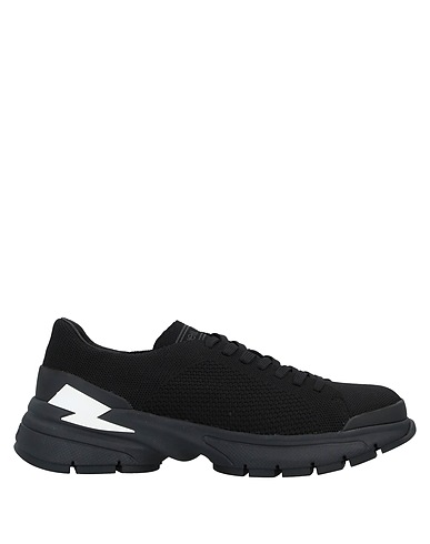 NEIL BARRETT Sneakers Negro Fibras textiles