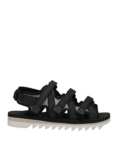 SUICOKE Sandals Black Textile fibres