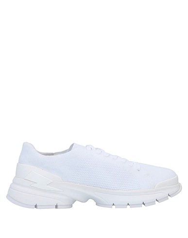 NEIL BARRETT Sneakers White Textile fibers